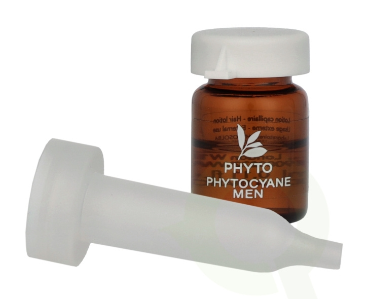 Phyto Phytocyane Men Treatment Set 42 ml 12x3,5ml Ampoules - Anti Hair Loss ryhmässä KAUNEUS JA TERVEYS / Ihonhoito / Kasvot / Seerumit iholle @ TP E-commerce Nordic AB (D28117)