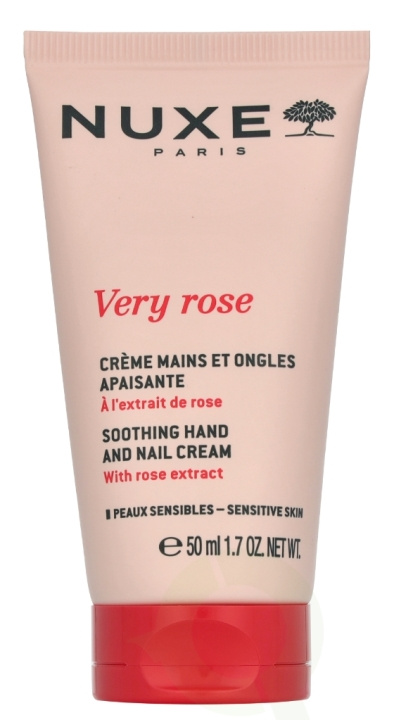 Nuxe Very Rose Hand and Nail Cream 50 ml ryhmässä KAUNEUS JA TERVEYS / Manikyyri/Pedikyyri / Käsirasva @ TP E-commerce Nordic AB (D28213)