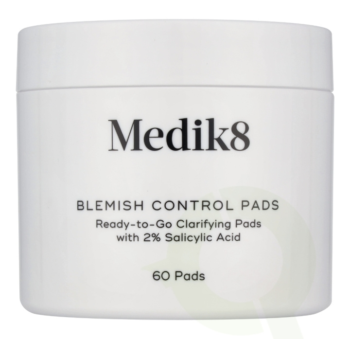 Medik8 Blemish Control Pads @ 1 pack x 60 piece ryhmässä KAUNEUS JA TERVEYS / Ihonhoito / Kasvot / Päivävoide @ TP E-commerce Nordic AB (D28269)
