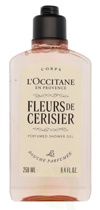 L\'Occitane Cherry Blossom Shower Gel 250 ml ryhmässä KAUNEUS JA TERVEYS / Ihonhoito / Kehon hoito / Kylpy- ja suihkugeelit @ TP E-commerce Nordic AB (D28283)