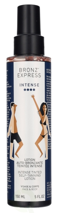 Academie Bronz\'Express Intense Tinted Self-Tanning Lotion 150 ml ryhmässä KAUNEUS JA TERVEYS / Ihonhoito / Rusketus / Itseruskettava @ TP E-commerce Nordic AB (D28287)