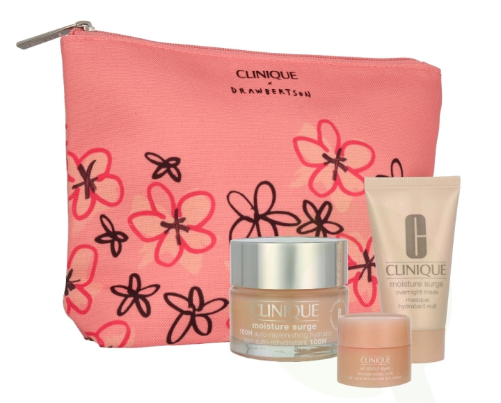 Clinique Moisture Megastars Giftset 85 ml Cream 50 ml/Mask 30 ml/Eye Cream 5 ml ryhmässä KAUNEUS JA TERVEYS / Meikit / Meikit Kasvot / Meikkivoide @ TP E-commerce Nordic AB (D28295)