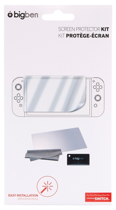 NACON Big Ben Nintendo Switch -tablettien suojakalvo /Nintendo Switch / Nintendo Switch ryhmässä KODINELEKTRONIIKKA / Pelikonsolit & Tarvikkeet / Nintendo Switch @ TP E-commerce Nordic AB (D28365)