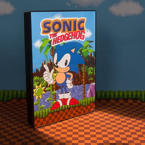 Fizz Creations Sonic Poster Light ryhmässä LELUT, TUOTTEET LAPSILLE JA VAUVOILLE / Lastenhuone / Valaistus @ TP E-commerce Nordic AB (D28377)