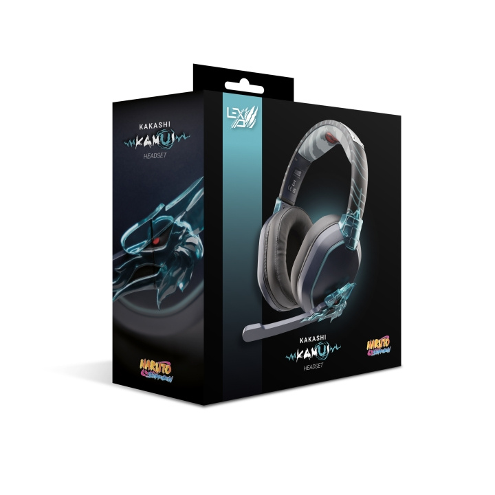 Lexip Kakashi Headset Design By Tsume - Naruto Shippuden - Naruto Shippuden ryhmässä TIETOKOONET & TARVIKKEET / GAMING / Kuulokkeet @ TP E-commerce Nordic AB (D28412)
