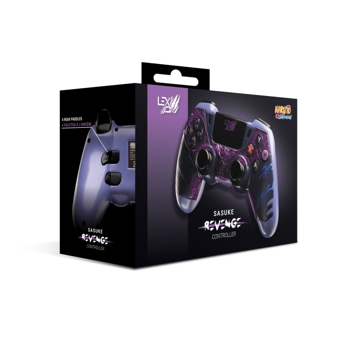 Lexip Sasuke Controller Design By Tsume - Naruto Shippuden - Sasuke Controller Design - Naruto Shippuden ryhmässä KODINELEKTRONIIKKA / Pelikonsolit & Tarvikkeet / Nintendo Switch @ TP E-commerce Nordic AB (D28414)
