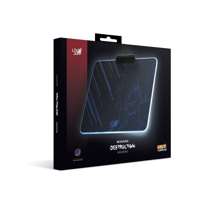 Lexip Madara Hiirimatto Design By Tsume - Naruto Shippuden - Naruto Shippuden ryhmässä TIETOKOONET & TARVIKKEET / GAMING / Hiirimatot @ TP E-commerce Nordic AB (D28422)