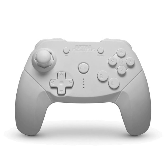 Retro-Fighters Brawler64 Bluetooth NSO - Valkoinen ryhmässä KODINELEKTRONIIKKA / Pelikonsolit & Tarvikkeet / Nintendo Switch @ TP E-commerce Nordic AB (D28445)