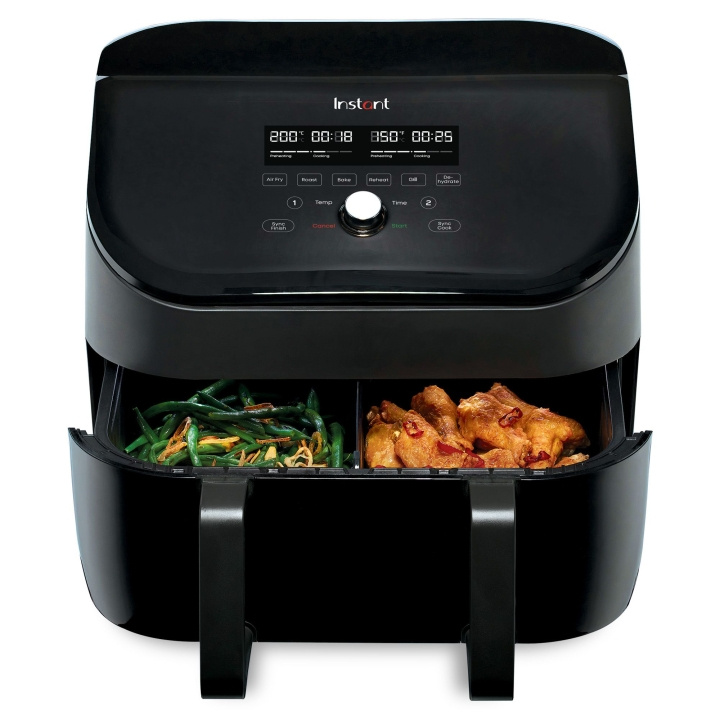 Instant Vortex Plus VersaZone 8.5 L AirFryer -1700W -1700W ryhmässä KOTI, TALOUS JA PUUTARHA / Kodinkoneet / Airfryers ja rasvakeittimet @ TP E-commerce Nordic AB (D28456)