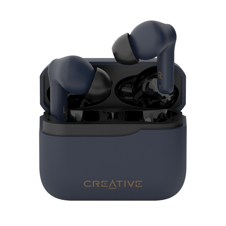 Creative Zen Air Plus TWS In-Ear - tummansininen ryhmässä KODINELEKTRONIIKKA / Ääni & Kuva / Kuulokkeet & Tarvikkeet / Kuulokkeet @ TP E-commerce Nordic AB (D28458)