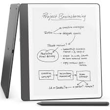 Amazon Kindle Scribe 2024 16GB Premium-kynä harmaa ryhmässä ÄLYPUHELIMET JA TABLETIT / Lukutabletit @ TP E-commerce Nordic AB (D28497)