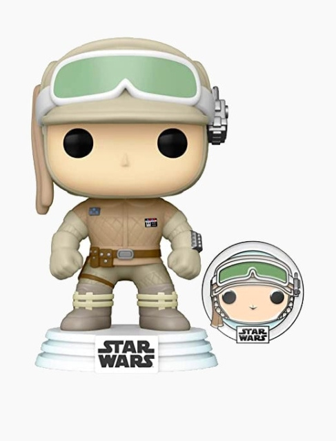 Funko Pop! SW - Luke Skywalker (Hoth) nuppineulan kanssa ryhmässä URHEILU, VAPAA-AIKA JA HARRASTUS / Hauskat tavarat / Keräilyesineet @ TP E-commerce Nordic AB (D28504)