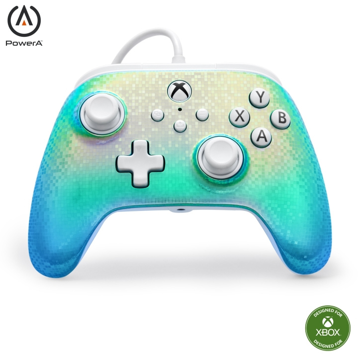 PowerA Virta A - Advantage langallinen ohjain - Disco Ball/ Xbox Series X ryhmässä KODINELEKTRONIIKKA / Pelikonsolit & Tarvikkeet / Xbox Series X @ TP E-commerce Nordic AB (D28561)