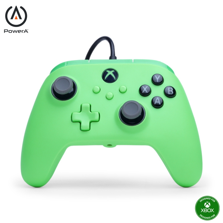 PowerA Advantage Plus langallinen ohjain - Green Meadow/Xbox Series X ryhmässä KODINELEKTRONIIKKA / Pelikonsolit & Tarvikkeet / Xbox Series X @ TP E-commerce Nordic AB (D28563)