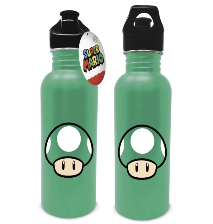 Pyramid International NINTENDO (MUSHROOM) METALLINEN KANTTIINIPULLO ryhmässä LELUT, TUOTTEET LAPSILLE JA VAUVOILLE / Syö ja juo / Tuttipullot & Tarvikkeet @ TP E-commerce Nordic AB (D28593)