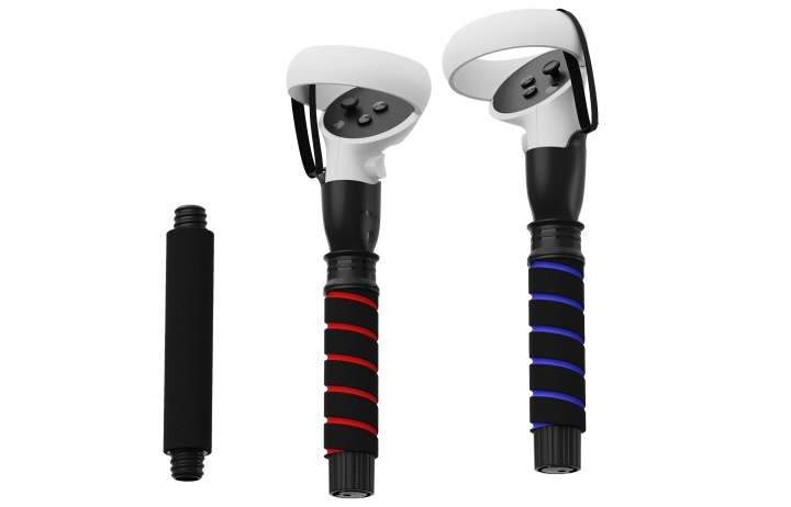 Maxx Tech VR Beat Saber Meta Quest 2&3/3S (VR Beat Saber Meta Quest 2&3/3S) ryhmässä KODINELEKTRONIIKKA / Pelikonsolit & Tarvikkeet / Sony PlayStation 5 @ TP E-commerce Nordic AB (D28625)