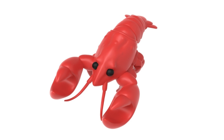 Winkee Larry Lobster höyrynpoistaja ja lusikkapidike - punainen ryhmässä URHEILU, VAPAA-AIKA JA HARRASTUS / Hauskat tavarat / Älylaitteet @ TP E-commerce Nordic AB (D28634)