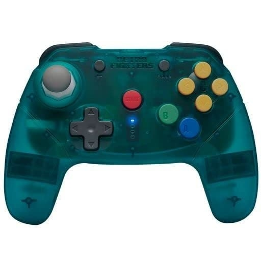 Retro-Fighters Brawler64 Bluetooth NSO - sininen ryhmässä KODINELEKTRONIIKKA / Pelikonsolit & Tarvikkeet / Nintendo Switch @ TP E-commerce Nordic AB (D28656)