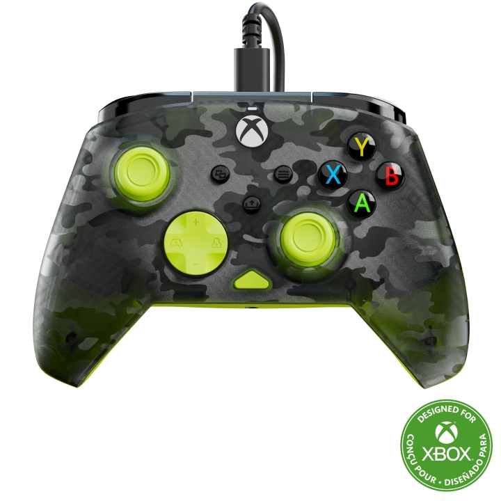 Turtle Beach ® Rematch™ Core - Ghost Black Camo/Keltainen ryhmässä KODINELEKTRONIIKKA / Pelikonsolit & Tarvikkeet / Xbox Series X @ TP E-commerce Nordic AB (D28660)