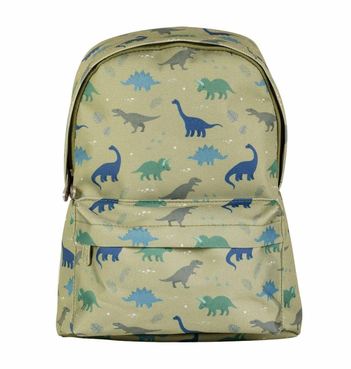 A little lovely company Pieni reppu - Dinosaurukset - 22 x 30 x 10 cm ryhmässä LELUT, TUOTTEET LAPSILLE JA VAUVOILLE / Matkustus / Laukut / Reput ja rinkat @ TP E-commerce Nordic AB (D28665)
