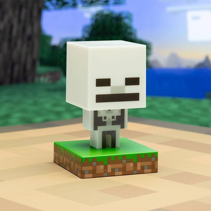 Paladone Minecraft kuvake valo Minecraft luuranko ryhmässä LELUT, TUOTTEET LAPSILLE JA VAUVOILLE / Lastenhuone / Valaistus / Pöytälamput @ TP E-commerce Nordic AB (D28693)