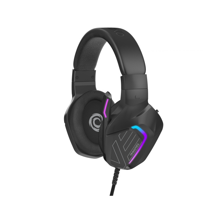 Oniverse Pelikuulokkeet Meteor - Hiilimusta ryhmässä TIETOKOONET & TARVIKKEET / GAMING / Kuulokkeet @ TP E-commerce Nordic AB (D28703)