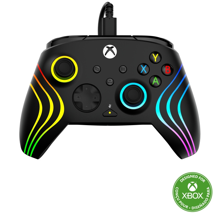 Turtle Beach Afterglow Wave langallinen ohjain - musta ryhmässä KODINELEKTRONIIKKA / Pelikonsolit & Tarvikkeet / Xbox Series X @ TP E-commerce Nordic AB (D28704)
