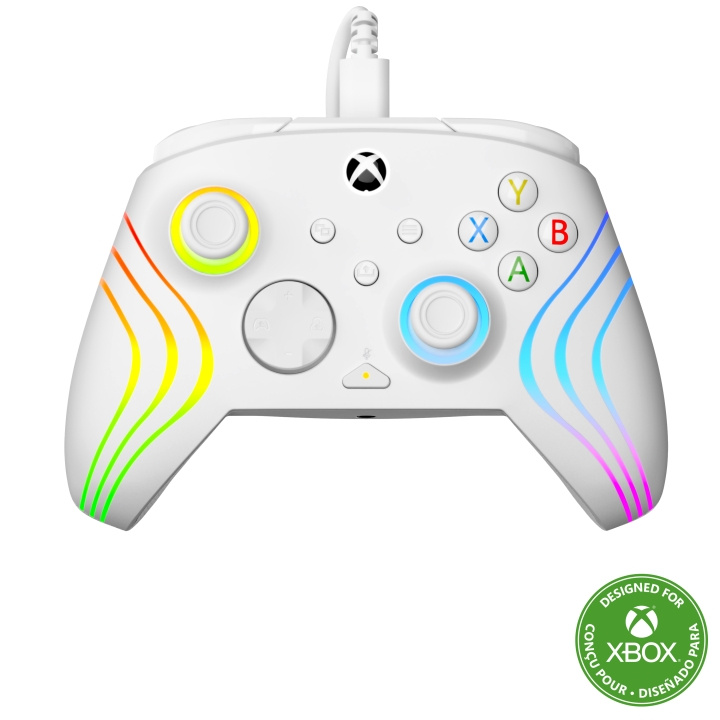 Turtle Beach Afterglow Wave langallinen ohjain - valkoinen ryhmässä KODINELEKTRONIIKKA / Pelikonsolit & Tarvikkeet / Xbox Series X @ TP E-commerce Nordic AB (D28705)