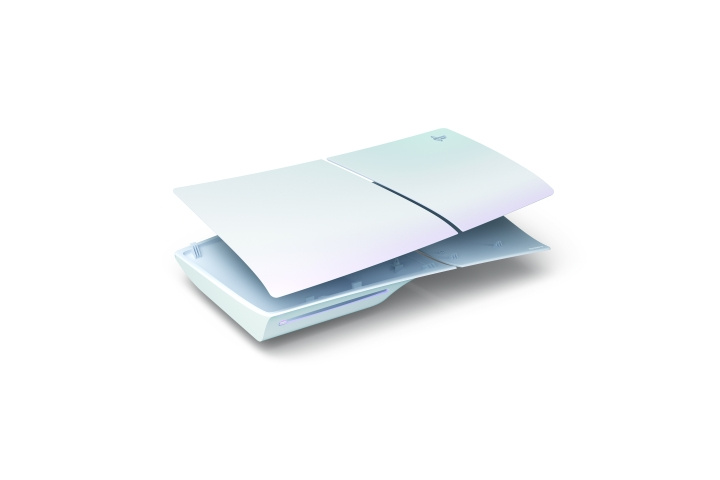 Sony PlayStation 5:n suojakuori (Slim) - Chroma Pearl ryhmässä KODINELEKTRONIIKKA / Pelikonsolit & Tarvikkeet / Sony PlayStation 5 @ TP E-commerce Nordic AB (D28711)