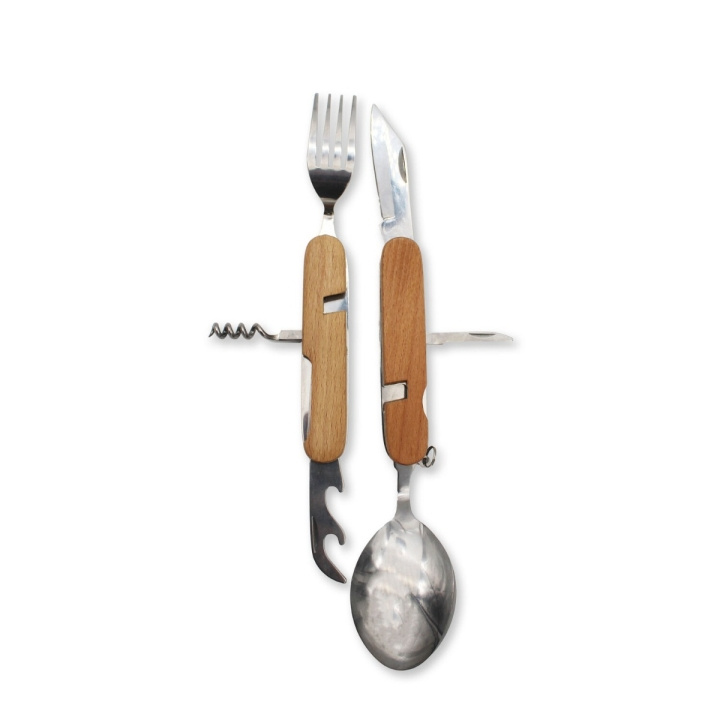 Winkee Camping ruokailuvälineet ryhmässä KOTI, TALOUS JA PUUTARHA / Keittiövälineet / Keittiöveitset ja veitsenteroittimet @ TP E-commerce Nordic AB (D28715)