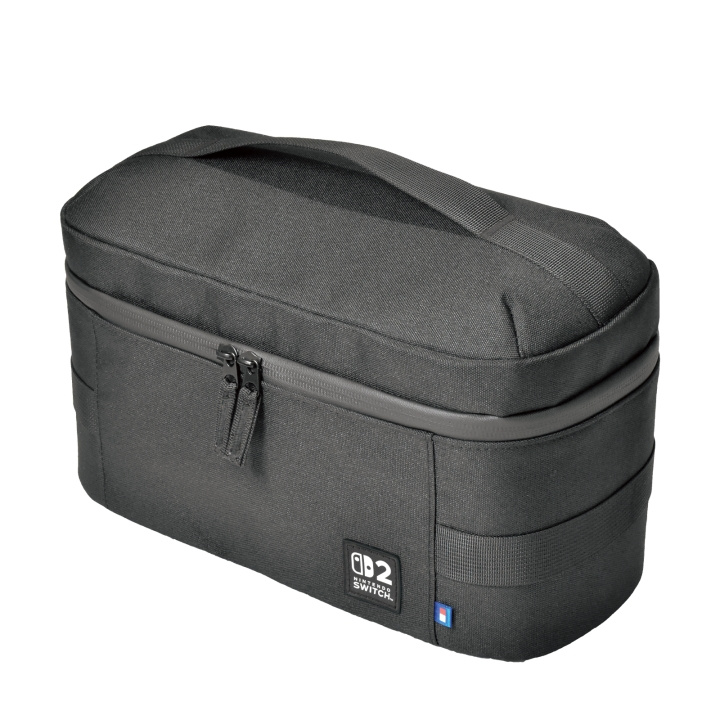Hori Compact Carry All - Musta - Tummanharmaa ryhmässä KODINELEKTRONIIKKA / Pelikonsolit & Tarvikkeet / Nintendo Switch 2 @ TP E-commerce Nordic AB (D28721)