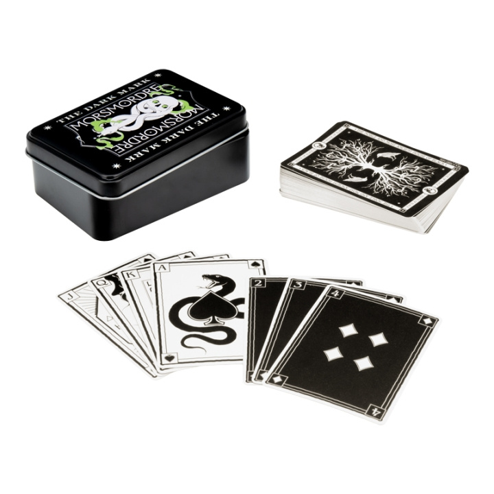 Paladone Harry Potter Dark Arts pelikortit purkissa