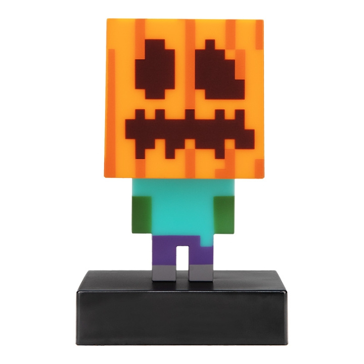 Paladone Minecraft - Zombie Jack O Lantern kuvakkeen valo ryhmässä LELUT, TUOTTEET LAPSILLE JA VAUVOILLE / Lastenhuone / Valaistus / Pöytälamput @ TP E-commerce Nordic AB (D28766)