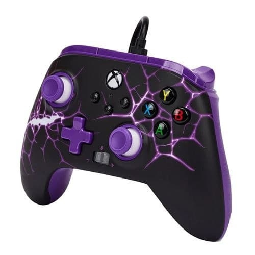 PowerA Parannettu langallinen ohjain - Purple Magma/ Xbox Series X ryhmässä KODINELEKTRONIIKKA / Pelikonsolit & Tarvikkeet / Xbox Series X @ TP E-commerce Nordic AB (D28775)