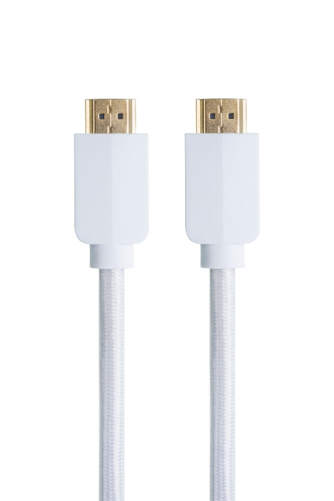 NACON HDMI-kaapeli 2.1 punottu, 8K - 3m, valkoinen ryhmässä KODINELEKTRONIIKKA / Kaapelit & Sovittimet / HDMI / Kaapelit @ TP E-commerce Nordic AB (D28777)