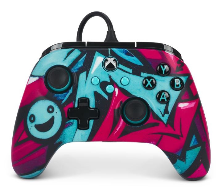 PowerA Advantage langallinen ohjain - Wild Style/ Xbox Series X ryhmässä KODINELEKTRONIIKKA / Pelikonsolit & Tarvikkeet / Xbox Series X @ TP E-commerce Nordic AB (D28801)