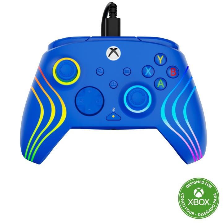 Turtle Beach Afterglow Wave langallinen ohjain - sininen ryhmässä KODINELEKTRONIIKKA / Pelikonsolit & Tarvikkeet / Xbox Series X @ TP E-commerce Nordic AB (D28806)