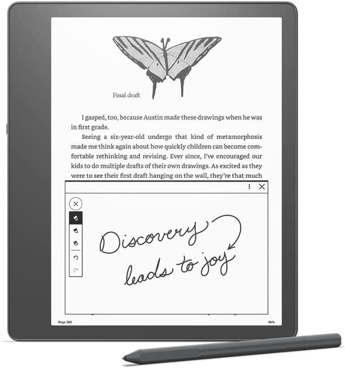 Amazon Kindle Scribe 10.2, sisältää Premium-kynän, 16 GB ryhmässä ÄLYPUHELIMET JA TABLETIT / Lukutabletit @ TP E-commerce Nordic AB (D28810)