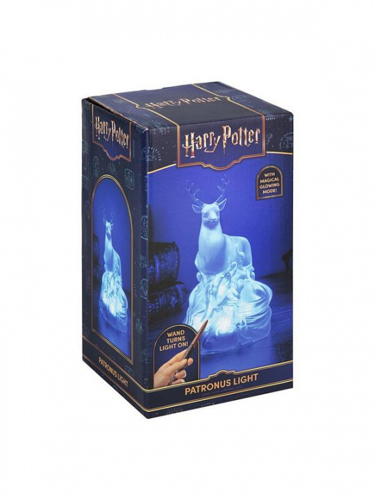 Paladone Patronus-valo, jossa on sauvan kaukosäädin ryhmässä LELUT, TUOTTEET LAPSILLE JA VAUVOILLE / Lastenhuone / Valaistus / Pöytälamput @ TP E-commerce Nordic AB (D28817)