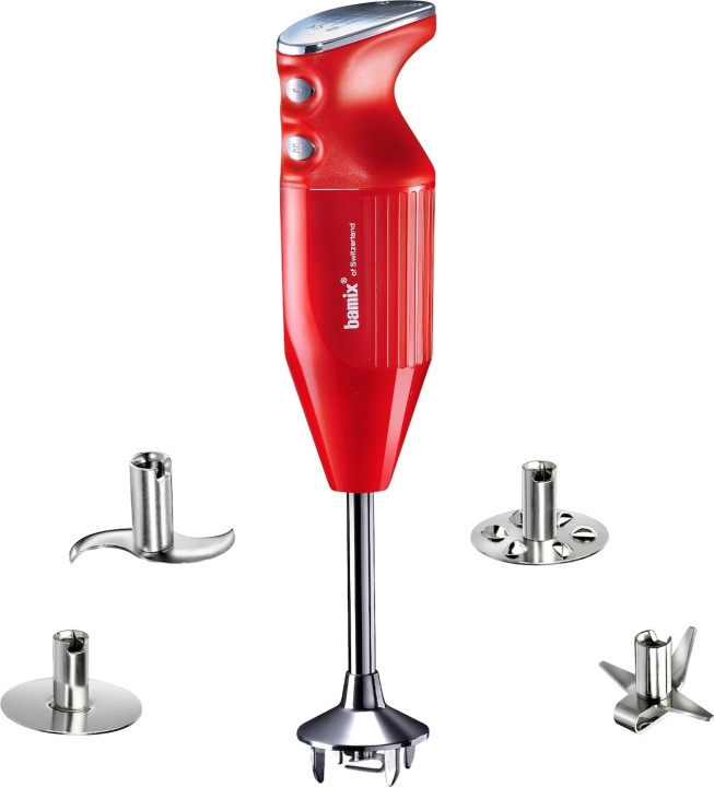 Bamix M300 Maxx sauvasekoitin - punainen ryhmässä KOTI, TALOUS JA PUUTARHA / Kodinkoneet / Yleiskoneet ja monitoimikoneet / Sauvasekoittimet @ TP E-commerce Nordic AB (D28865)