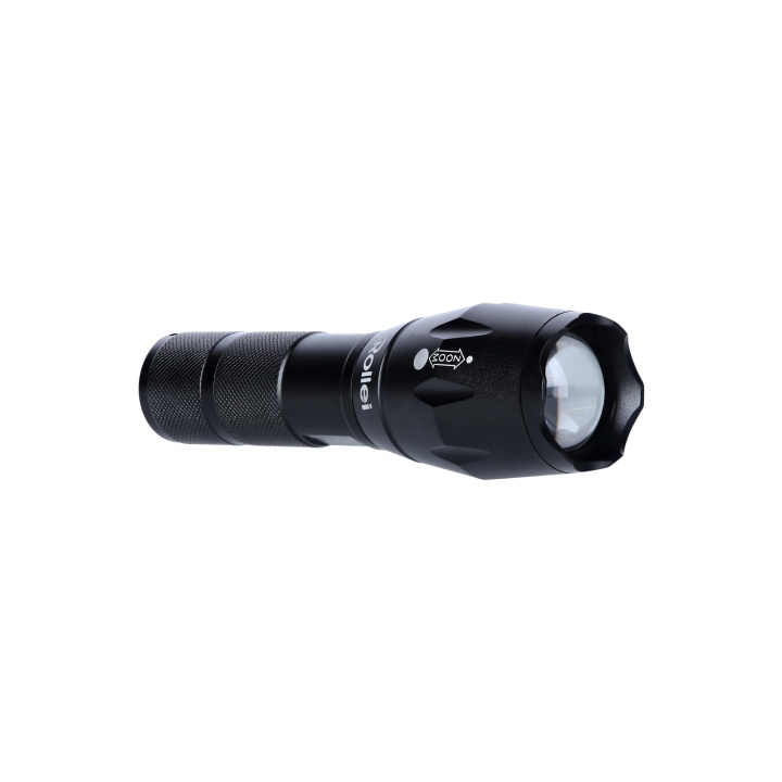 Rollei taskulamppu - Musta ryhmässä URHEILU, VAPAA-AIKA JA HARRASTUS / Taskulamput & Otsalamput / Taskulamput @ TP E-commerce Nordic AB (D28887)