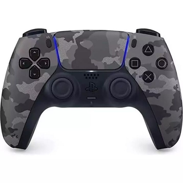 Sony Playstation 5 Dualsense -ohjain - harmaa Camo ryhmässä KODINELEKTRONIIKKA / Pelikonsolit & Tarvikkeet / Sony PlayStation 5 @ TP E-commerce Nordic AB (D28969)