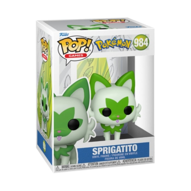 Funko Pop! Pokemon Sprigatito (75191) ryhmässä URHEILU, VAPAA-AIKA JA HARRASTUS / Hauskat tavarat / Keräilyesineet @ TP E-commerce Nordic AB (D28973)