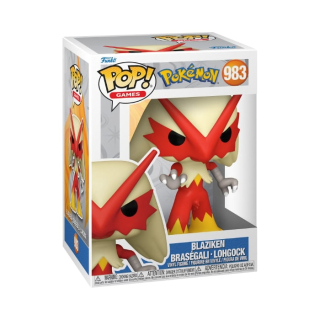 Funko Pop! Pokemon Blaziken (75189) ryhmässä URHEILU, VAPAA-AIKA JA HARRASTUS / Hauskat tavarat / Keräilyesineet @ TP E-commerce Nordic AB (D28975)
