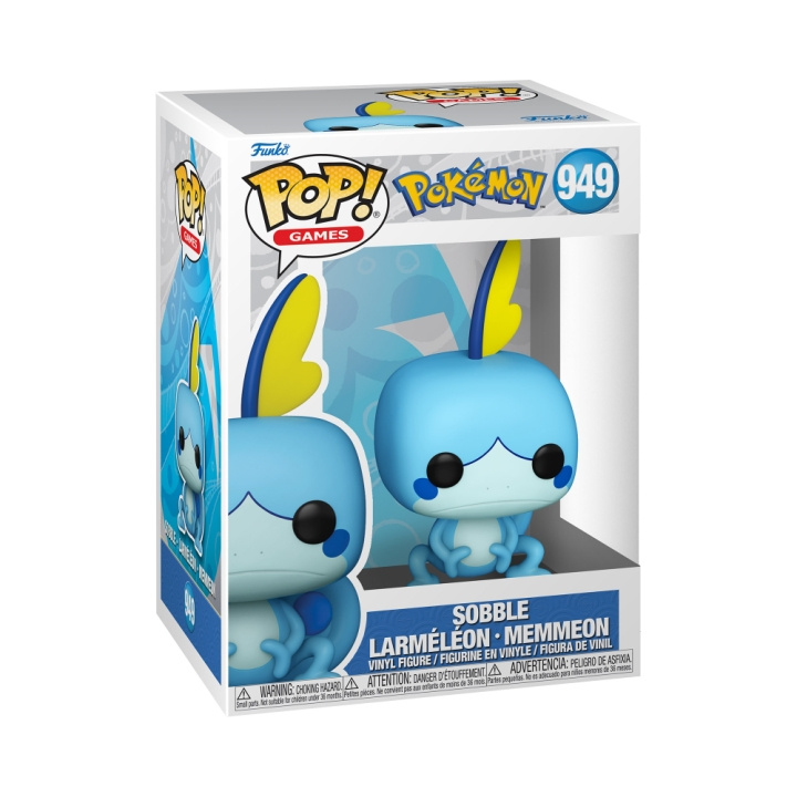 Funko Pop! Pokemon Sobble (72192) ryhmässä URHEILU, VAPAA-AIKA JA HARRASTUS / Hauskat tavarat / Keräilyesineet @ TP E-commerce Nordic AB (D28977)