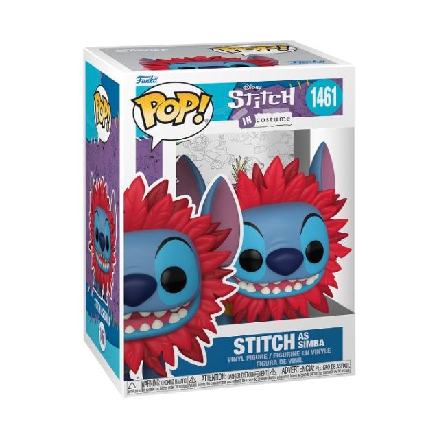 Funko Pop! Vinyl Stitch puku Simba (75164) ryhmässä URHEILU, VAPAA-AIKA JA HARRASTUS / Hauskat tavarat / Keräilyesineet @ TP E-commerce Nordic AB (D28978)