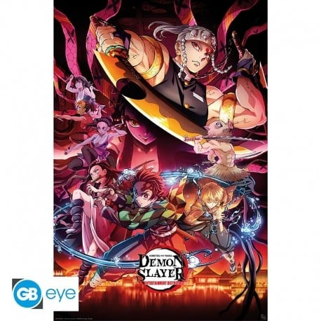 Abysse DEMON SLAYER - Juliste Maxi 91.5x61 - Viihdealueet ryhmässä URHEILU, VAPAA-AIKA JA HARRASTUS / Hauskat tavarat / Keräilyesineet @ TP E-commerce Nordic AB (D29000)