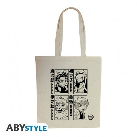 Abysse DEMON SLAYER - Kangaskassi - Tanjiro, Nezuko, Zenitsu & Inosuke S2 ryhmässä URHEILU, VAPAA-AIKA JA HARRASTUS / Hauskat tavarat / Keräilyesineet @ TP E-commerce Nordic AB (D29001)