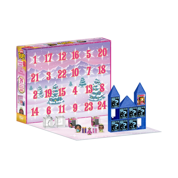 Funko Pop! Bitty Countdown-kalenteri Disney Princess (87001) ryhmässä LELUT, TUOTTEET LAPSILLE JA VAUVOILLE / Leikkikalut, Askartelu &Pelit / Joulukalenterit @ TP E-commerce Nordic AB (D29005)