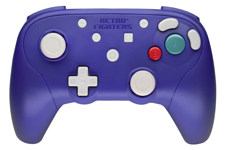 Retro-Fighters BattlerGC 2.4G ohjain - violetti ryhmässä KODINELEKTRONIIKKA / Pelikonsolit & Tarvikkeet / Nintendo Wii @ TP E-commerce Nordic AB (D29019)